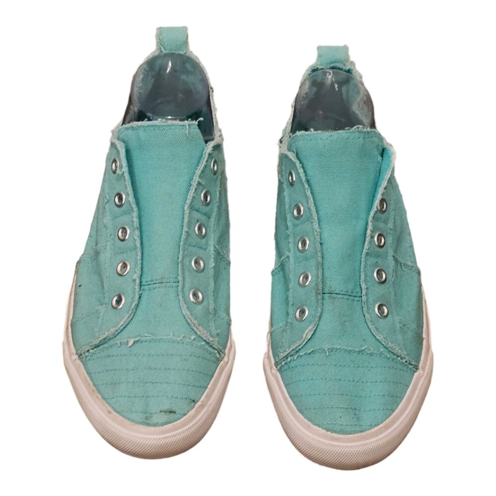 Corkys Babalu Teal Aqua sneakers Women's Size 11‎